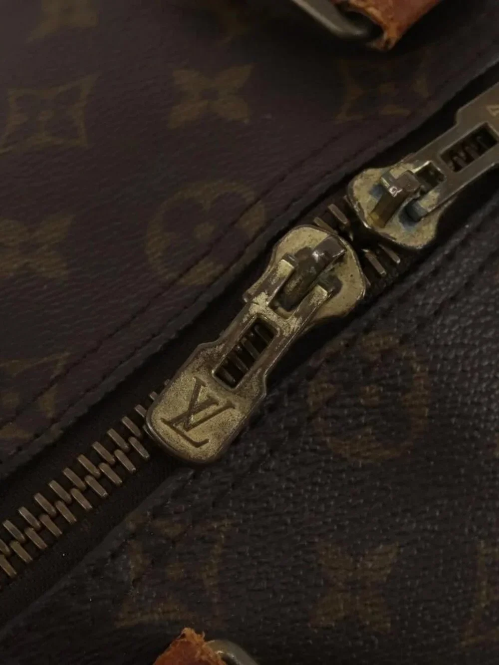 LOUIS VUITTON Monogram Keepall 45 Boston Bag M41428 LV Auth 188431
